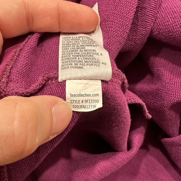 Tea Collection Pink Printed French Terry Skirt - Picture 9 of 9